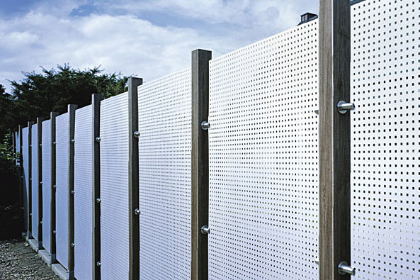 Perforated steel sheet
